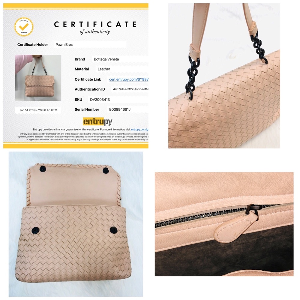 SOLD 🚫 Bottega Veneta Olimpia Intrecciato Handbag - Picture 4 of 8